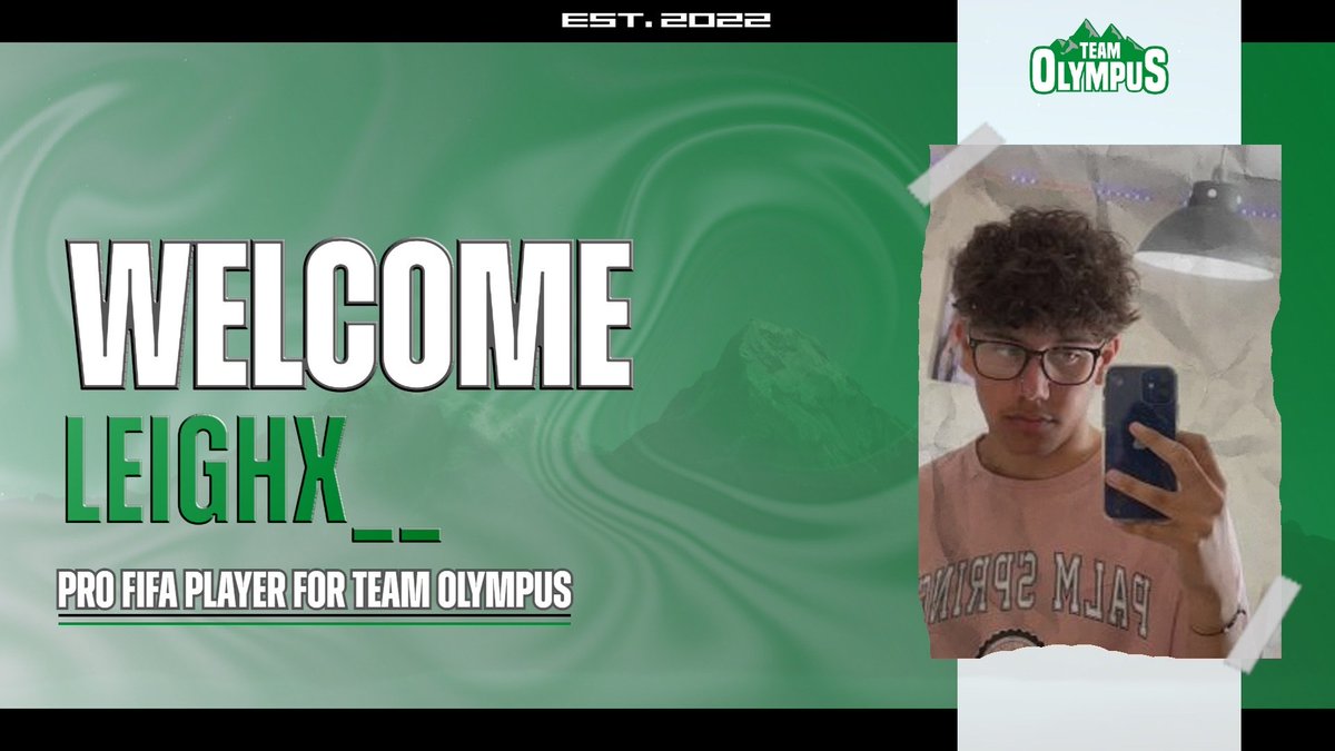 Team_OLM's tweet photo. We are very excited to announce @Leighx898 has signed with us for the upcoming season!
Welcome to @Team_OLM, we look forward to seeing you in action! ๐ฅ
#TeamOLM #FIFAPlayer #Signed https://t.co/0gykv65jbH