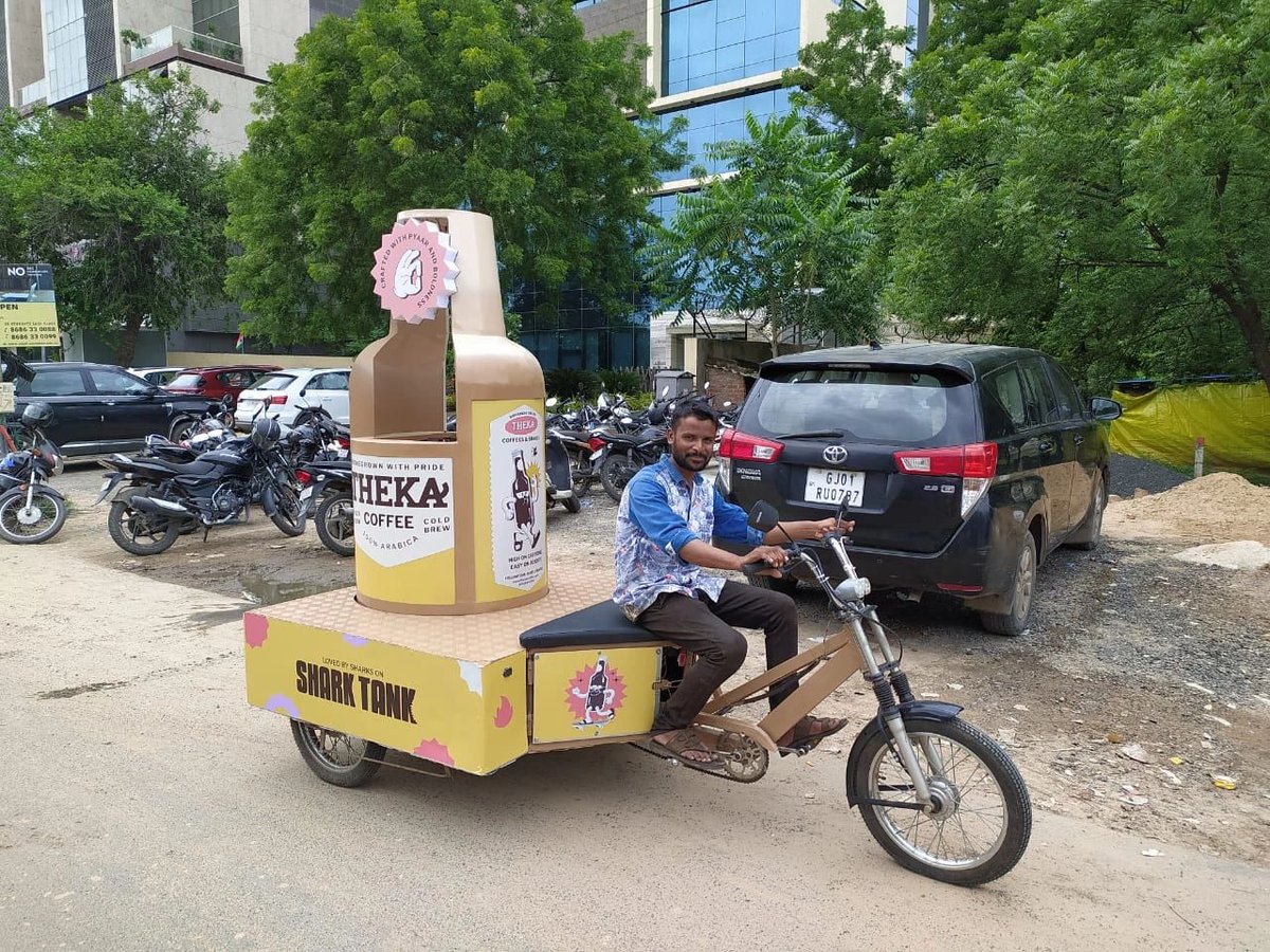 WwwEvor's tweet photo. The Making of "Theka Coffee" EVOR E Cart
91 7878667787 #ElectricVehicleManufacturer #HEV #electricloader #ev #electriccargoloadertricycle #eloader #ecart #ecargo #ahmedabadcity #bopal #makeinindia #India #vocalforlocal #atmanirbhar bharat #coffeecart #thekacoffee #sharktankindia https://t.co/piSjOebKJ1