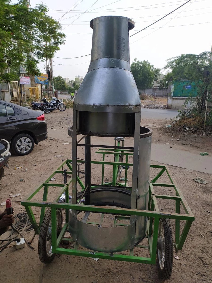 WwwEvor's tweet photo. The Making of "Theka Coffee" EVOR E Cart
91 7878667787 #ElectricVehicleManufacturer #HEV #electricloader #ev #electriccargoloadertricycle #eloader #ecart #ecargo #ahmedabadcity #bopal #makeinindia #India #vocalforlocal #atmanirbhar bharat #coffeecart #thekacoffee #sharktankindia https://t.co/piSjOebKJ1