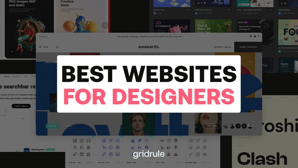 GridRule's tweet image. Looking for the best design resource websites? 

Check out our latest video where we share over 40 design resource websites: 

youtube.com/watch?v=kSvzPN…