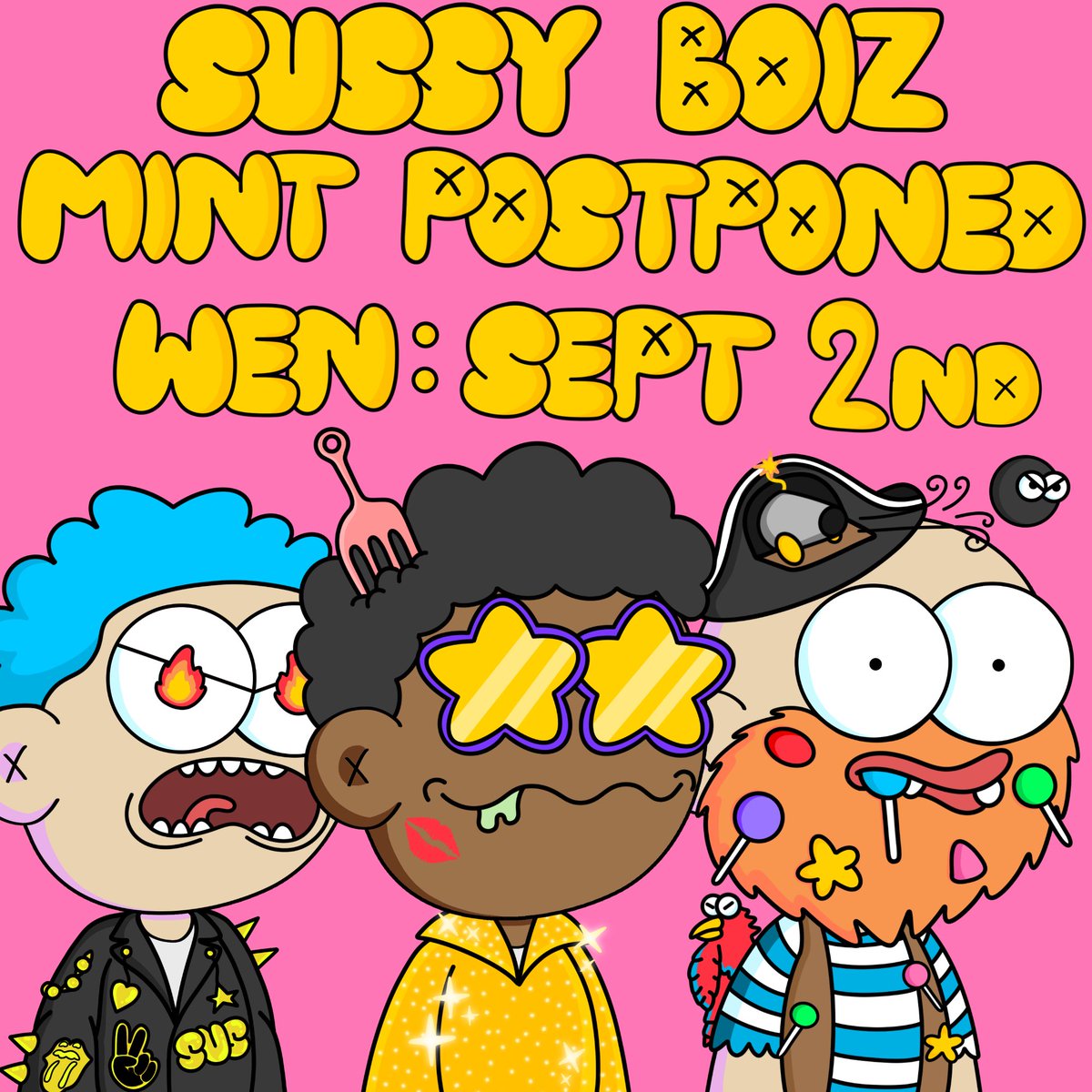 SuNFTmmm's tweet photo. 🚨 Mint is postponed Twitter fam 🚨

Got some new updates coming very soon! Stay tuned 🔥

#CNFT #CNFTs #CNFTCommunity #CNFTCollection #CNFTProject https://t.co/yP8WB3QiBL