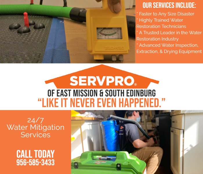 We are #water damage #restoration #specialists and are ready to restore your #McAllen home back to pre-water damage condition.

Have Water or Flood #Damage?
Call Us 24/7 at – (956) 585-3433
servproeastmissionsouthedinburg.com/water-damage-r…