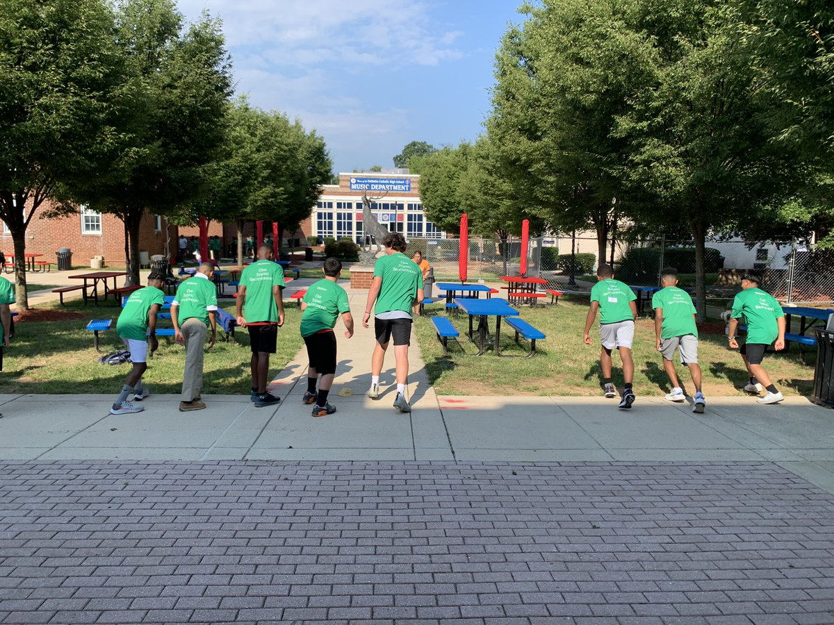 DMHouseCup's tweet photo. Thanks #Calleva for helping our @DeMathaCatholic #Classof2026 Gentlemen and Scholars build #OneStrongBrotherhood https://t.co/86ApsM0BSr