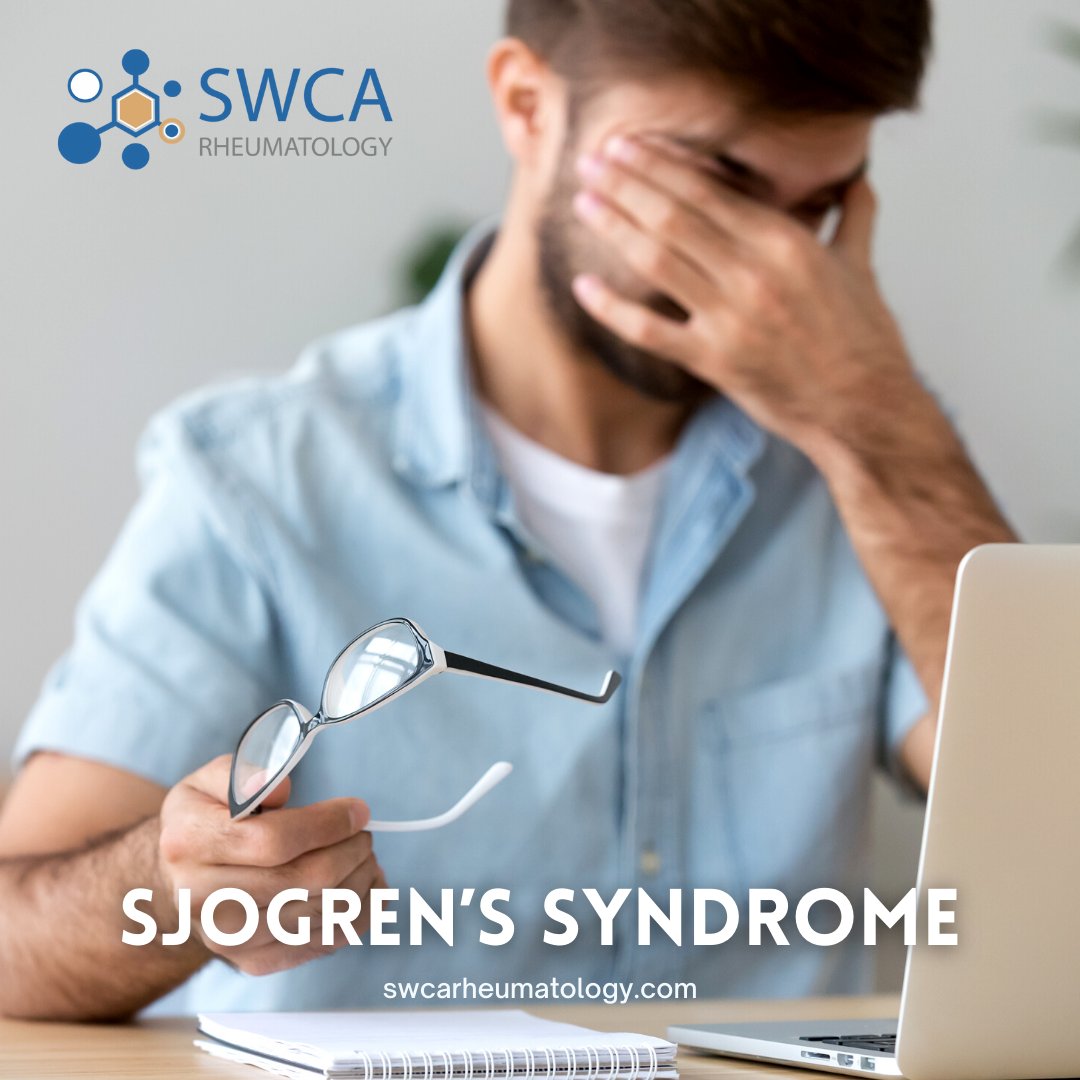 Sjogren’s Syndrome is a chronic inflammatory autoimmune disorder that attacks the tear and salivary glands resulting in dry eyes and mouth. 

Call us to find out how physical therapy can help you (954) 456-8900

#vitaminD #sun #rheumatology #rheumatologist #autoimmuneconditions