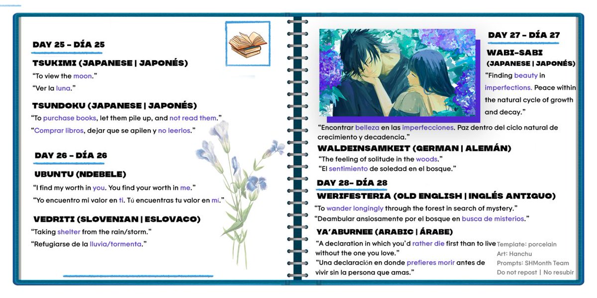 SasuhinaMonth's tweet photo. SasuHina Month - Last Week ✨ https://t.co/w3XDT097zX