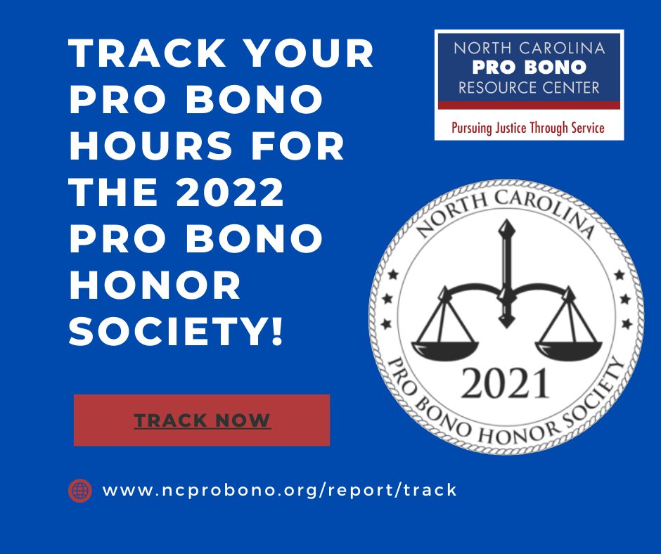 ncprobono's tweet photo. Don't forget to track your 2022 pro bono hours so that you're ready when the reporting period opens in January! Visit https://t.co/BOcIrTzkOu to download a spreadsheet to help with tracking. https://t.co/D5eiCsYKmB