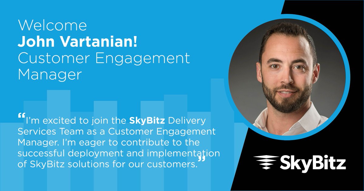 TelularCorp's tweet photo. Welcome John Vartanian as the new Customer Engagement Manager to our Fleet and Tank Monitoring divisions. In this role, John will be managing on-boarding, training, and special projects with our customers as it relates to the setup, installation, and utilization of our solutions. https://t.co/PhkRr7aSM0