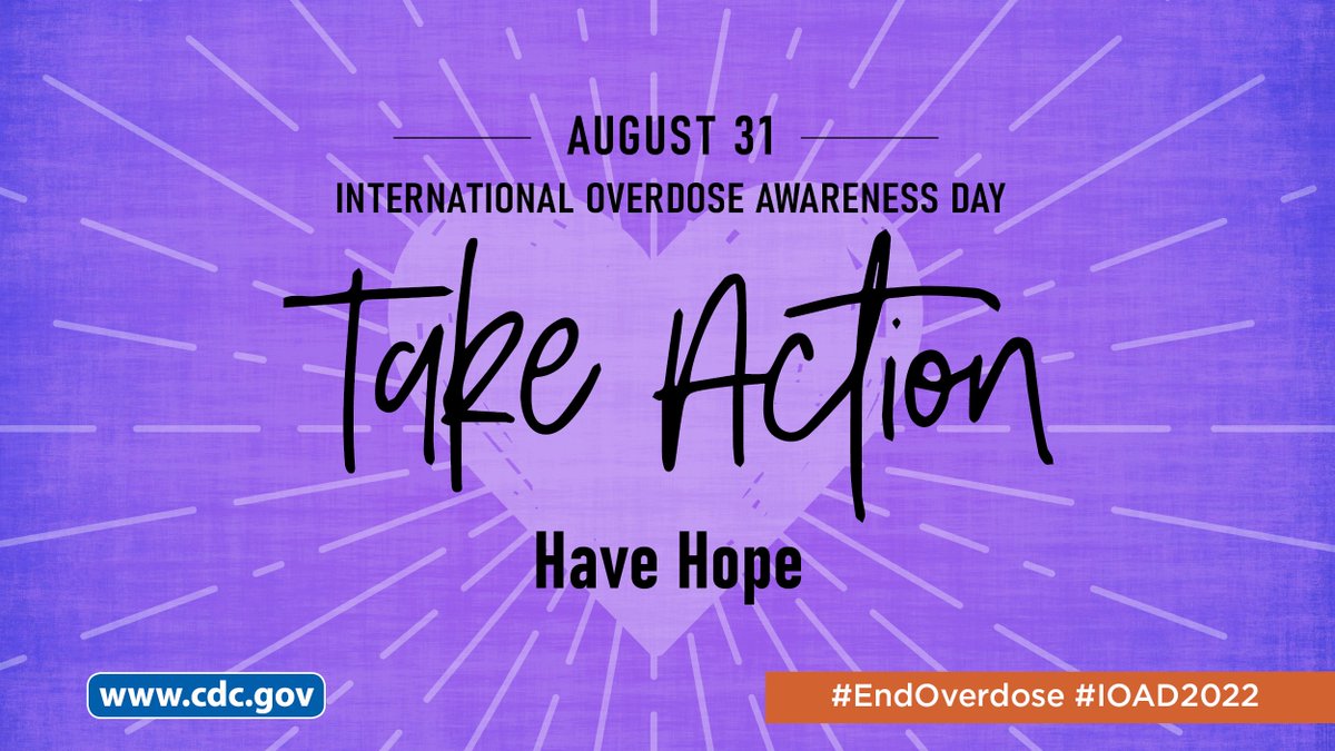 CDCInjury's tweet photo. Drug overdose is preventable. Across the U.S., drug overdose deaths rose from 2020-2021.

@CDCgov's #RxAwareness campaign aims to lower prescription opioid misuse by sharing real stories of people who've been impacted by addiction: https://t.co/BmprcMBFV0

#EndOverdose #IOAD2022 https://t.co/bzsw51oJTH