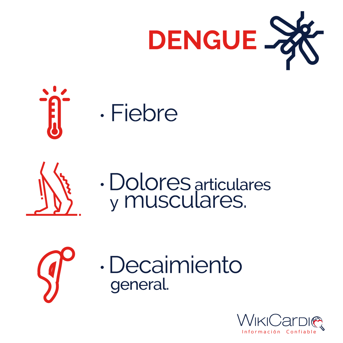 Wiki_Cardio's tweet photo. ¿Cuales son los síntomas? 
👉 Fiebre
👉 Dolores articulares y musculares
👉 Decaimiento general
👉 Dolores de cabeza
👉Erupciones
👉Náuseas

📌Acudíi al médico y no te automediques https://t.co/AqhpdXipW6