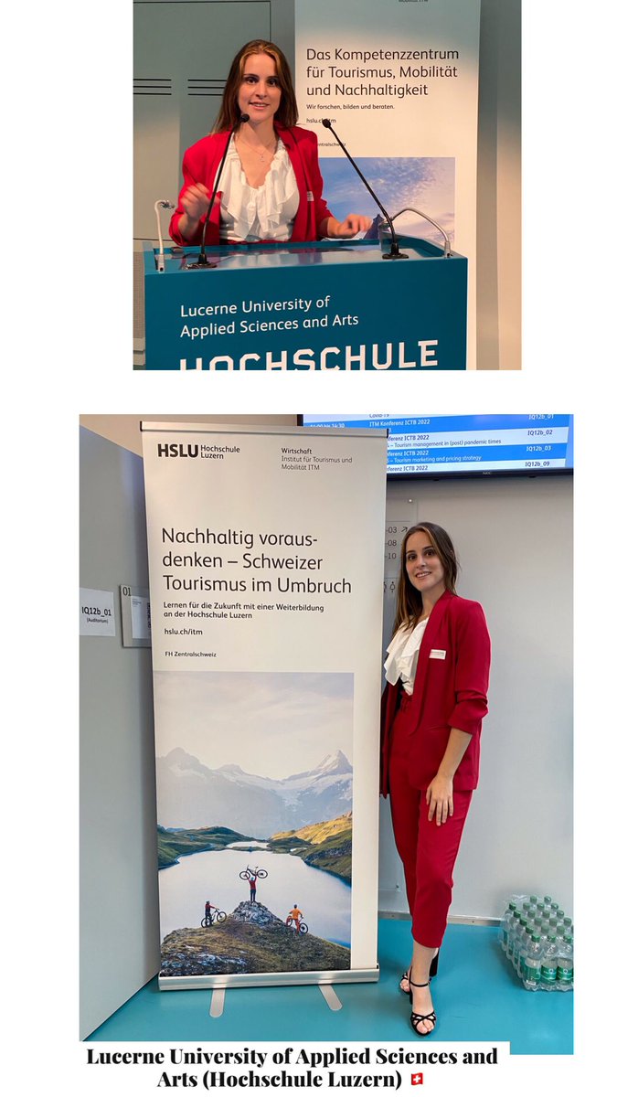 Kris_solor97's tweet photo. 📍A pleasure to participate in the #ICTB 2022 - International Conference on Tourism and Business in the Lucerne University of Applied Sciences and Arts (Switzerland) celebrated from 24 to 28th August. https://t.co/cPrkYbz3HU