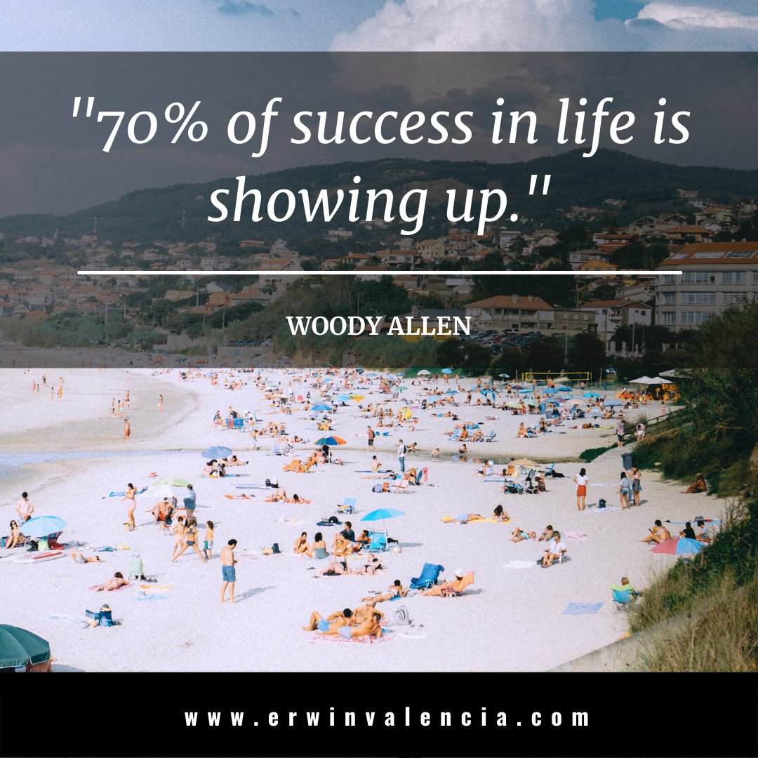 erwinbvalencia's tweet photo. Showing up to every opportunity can lead to success.
#Sucess #Focus #Motivational #LifeProgress https://t.co/ks7ZXIDleD