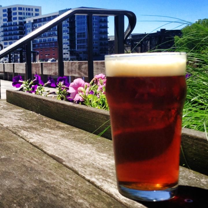 MkeAleHouse's tweet photo. Next up out of the beer archives, it's our fave fruity summer brew, Weekend @ Louie's!  Rishi Blueberry tea meets our flagship Louie's Demise in a pairing that screams "It's the weekend!" no matter when you pour one.  Hurry down, your patio seat awaits!  #18MoreDays https://t.co/T9XWWxB1kR