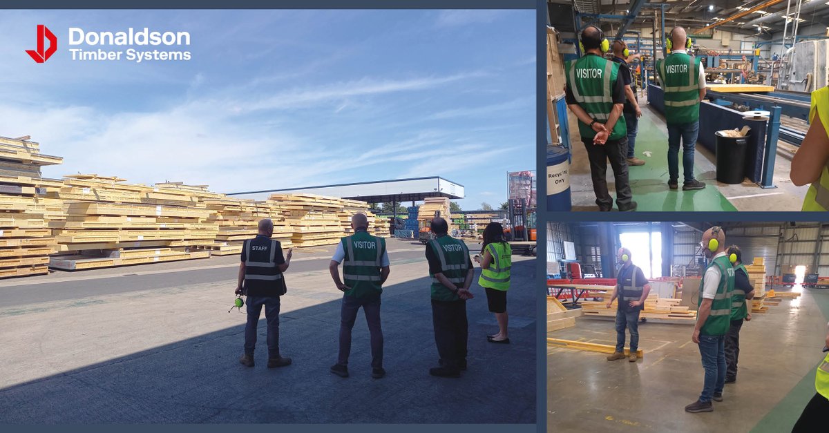 We recently welcomed some visitors to our factory in Witney and the team were given a tour of our manufacturing facilities and product gallery. Thanks to everyone who came along to learn more about our timber systems.

#donaldsontimbersystems #factorytour #offsiteconstruction