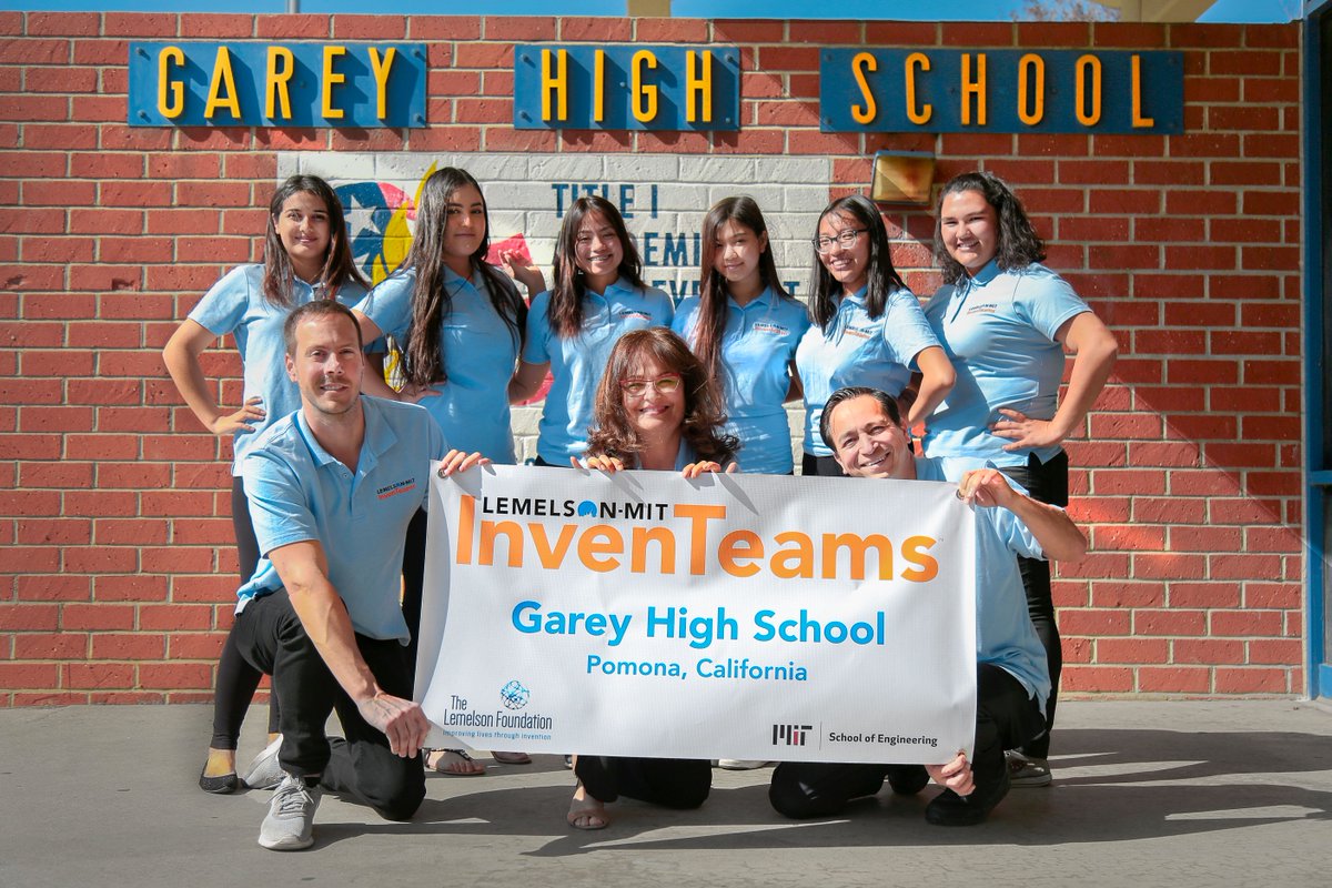 A big congratulations to the Garey High School InvenTeam on their patent for their invention, Heart &amp; Sole, a device which allows people with diabetes to self-monitor foot health. Go Vikings!
bit.ly/3AnA8Fl

#lemelsonmit #lmit #inventioneducation #stem #makewhatsnext