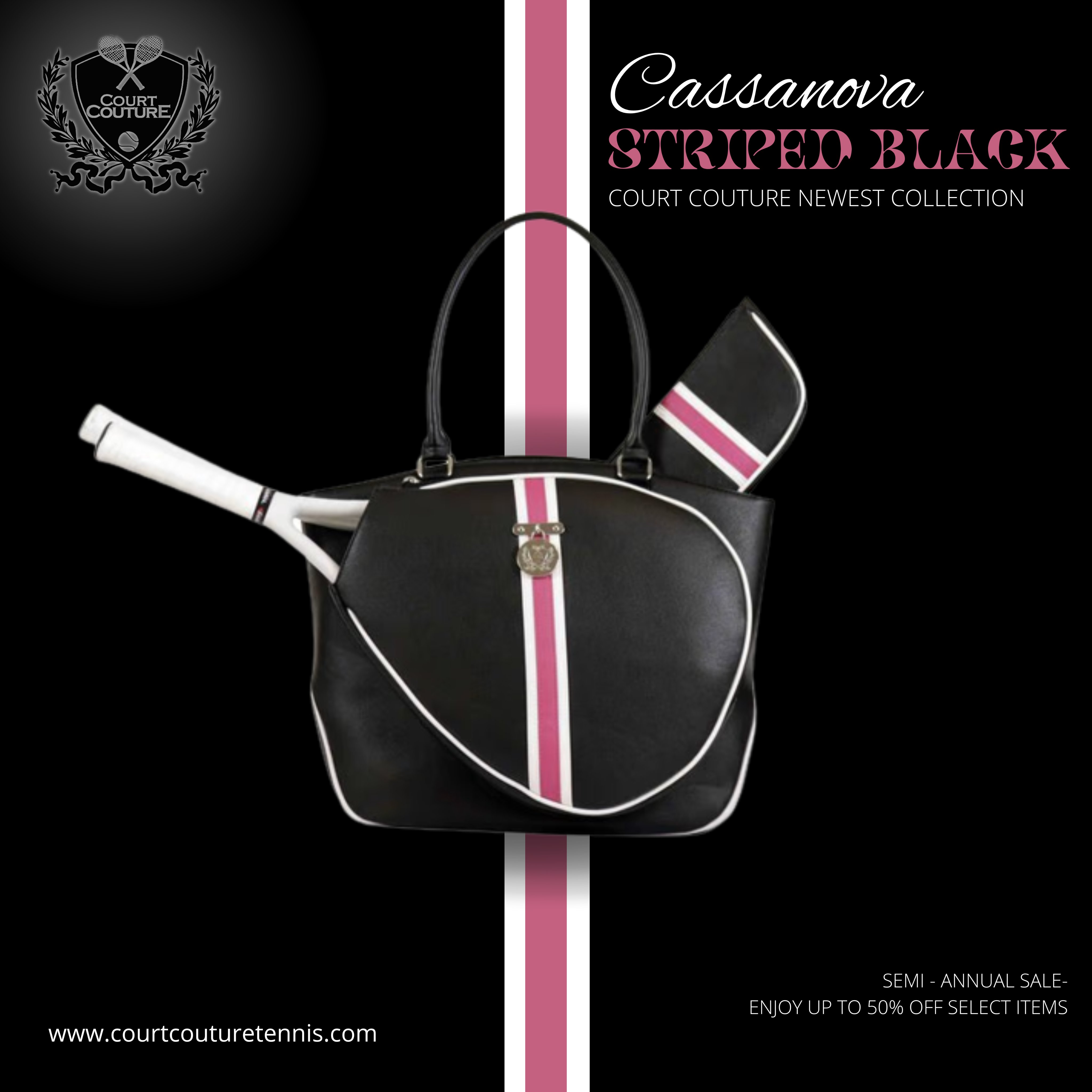 Product Video: Court Couture Cassanova Tennis Tote Bag 