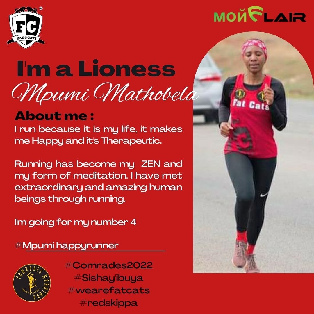 fatcats_ac's tweet photo. The hype is on and we know you are ready for the big celebration at Moses Mabhida on Sunday!
Meet our #redskippa Lionesses who will be lining up for Comrades this year.
#wearefatcats
#RedSkippa
#getyourflairon
#SheRunsPeriod
#Sishay’ibuya - The Return https://t.co/tcvJYUdWik