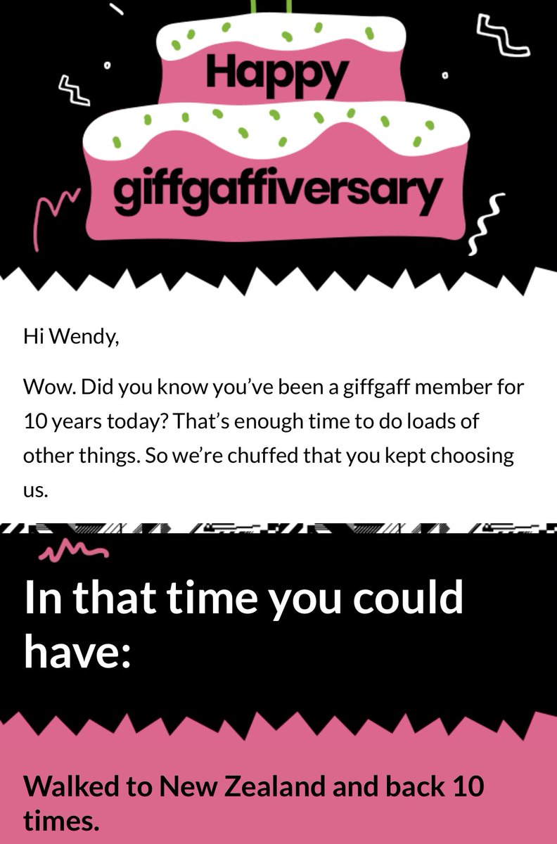 wendymcd1994's tweet photo. Not @giffgaff trying to ship me off to New Zealand on our anniversary 😭 https://t.co/XwospXxZ4b