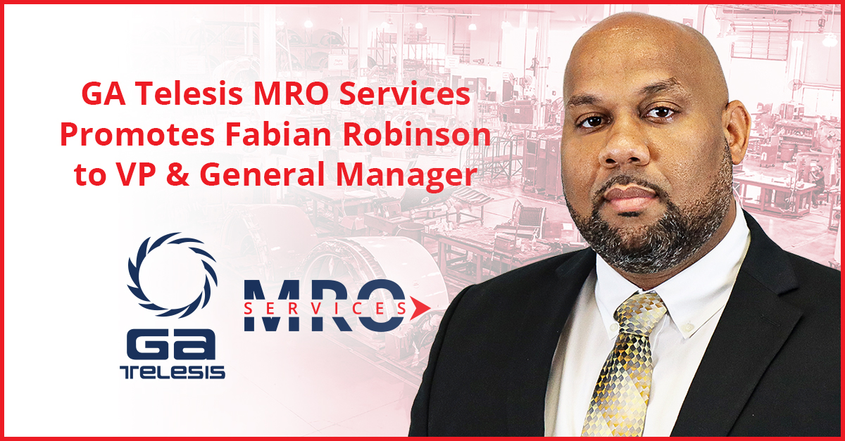 GATELESIS's tweet photo. GA Telesis MRO Services Promotes Fabian Robinson to VP &amp; General Manager. Read more HERE: https://t.co/AHWATjJQJa

#GAT #Aviation #Company #CEO #Mechanic #Tech #Service #Technology #Ecosystem #Engineering #MBA #Florida #Innovation #FIU #Mechanical #Global #OEM #Radomes https://t.co/zM4q6ZgeVI