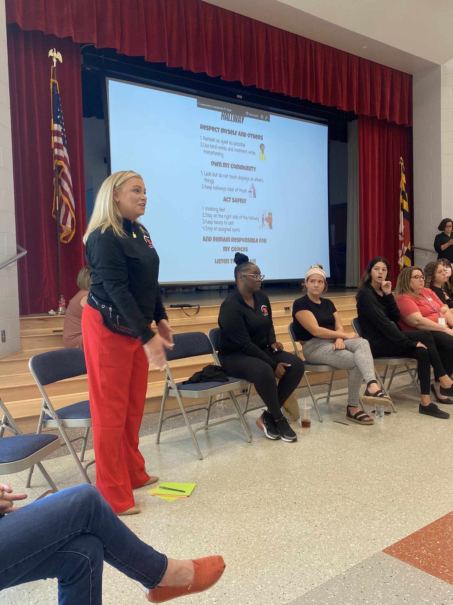 Lansdowne Elementary on Twitter "📣ALL STAFF ON DECK 📢 A productive