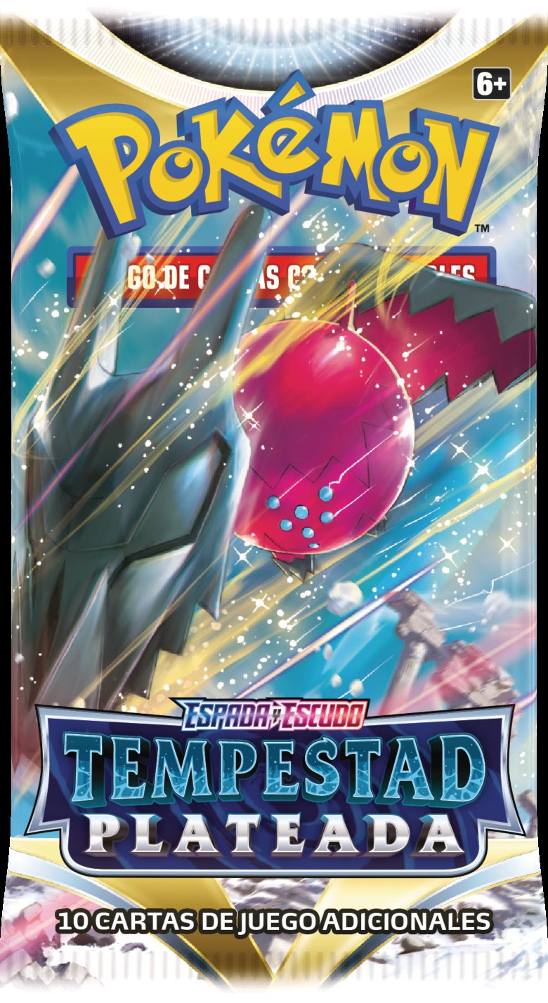 Sobre Cartas Pokémon Tcg Tempestad Plateada Booster Español