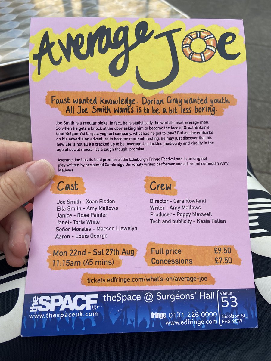 film_person's tweet photo. ⭐️⭐️⭐️⭐️: Great start to my day in this fun/entertaining show that read my mind as it’s really could work as a BBC comedy. The story is clearly predictable but with wacky characters and a silly plot it’s nice to just watch a lighthearted performance.  

@showaveragejoe https://t.co/bAtmQdLPCa