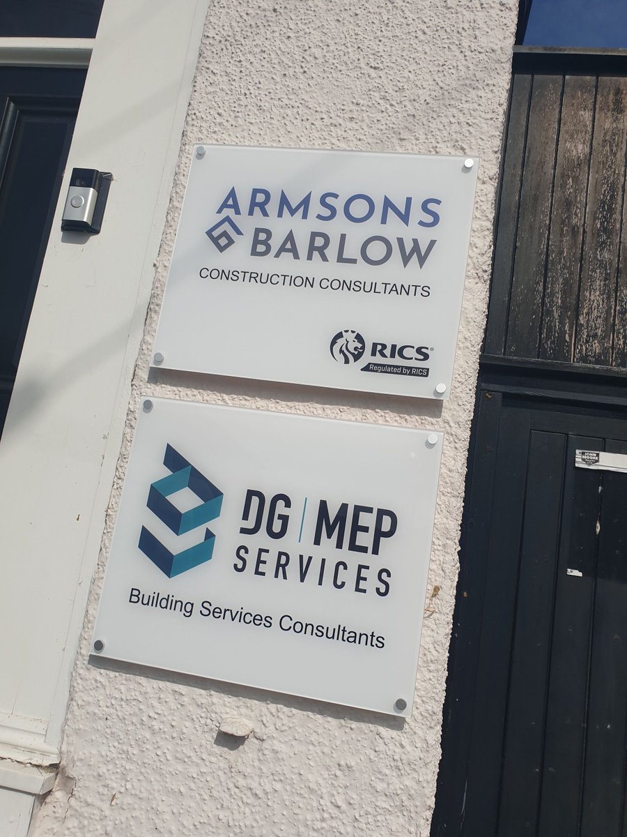 Plush new acrylic signs for DGMEP