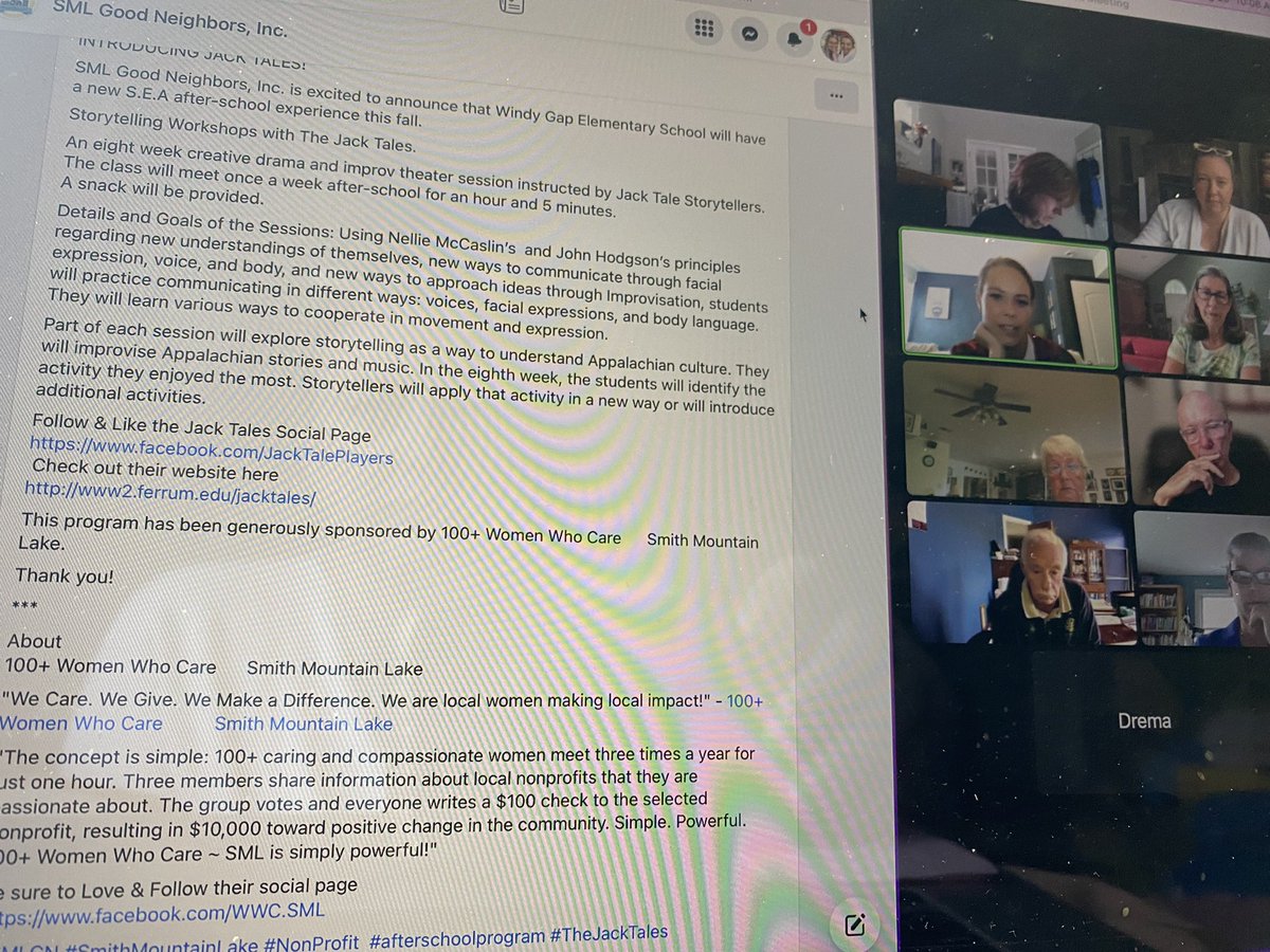 SMLGoodN's tweet image. “Dream New Dreams. Live in the present and fully enjoy life.” - Reflection, Russell Baskett, #SMLGN Board Member &amp;amp; Founder. 
Behind the Scenes this morning 💛 #SmithMountainLake #FranklinCountyva #BedfordCountyVa #Nonprofit