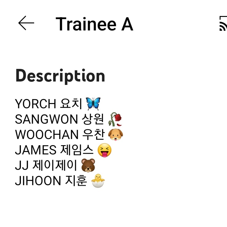 traineadata's tweet photo. They have removed Leo's representative emoji (🦁).

#AlwaysWithYouLeo #TraineeA https://t.co/2xLaILRpr5