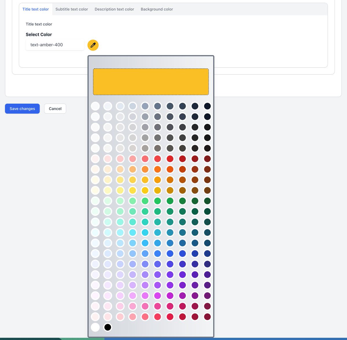 TyphoonCms's tweet photo. New feature is coming ! 🚀

The Tailwind Color Picker field for @filamentphp is almost ready and it brings to TyphoonCms a new dimension to create your content !

Stay tune !
@tailwindcss https://t.co/XPbnymLojn