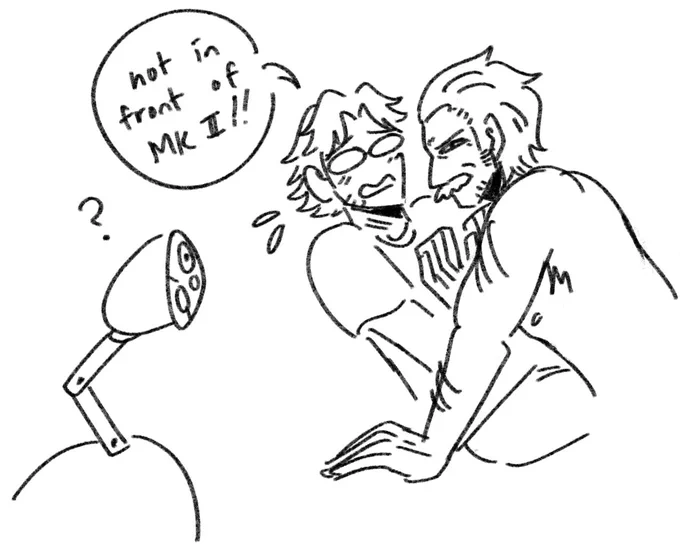 it's late, the doodles are getting saucy 
