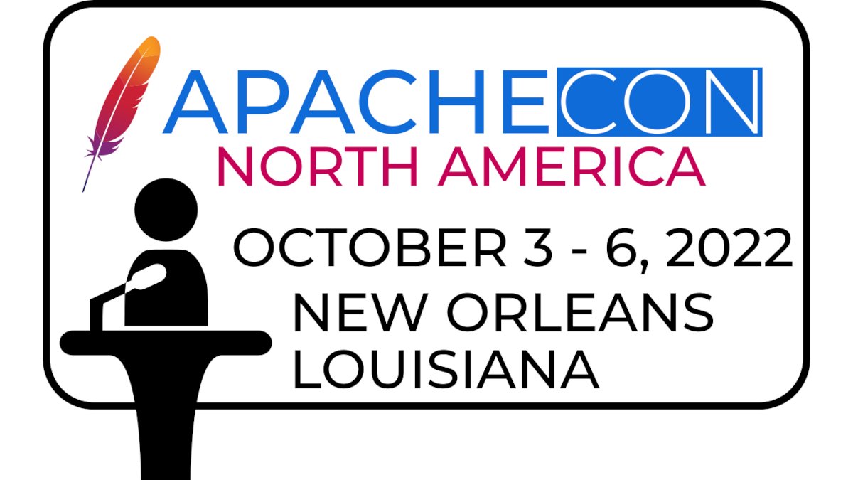 Register for ApacheCon North America (Oct 3-6) and get the knowledge, connections, and expertise at the heart of open source software. #ACNA2022 apachecon.com/acna2022/regis…