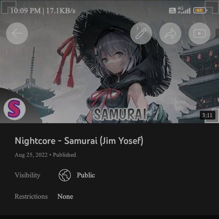 MusicSiley's tweet photo. New Upload from Siley Music ✨
#Samurai

YouTube: https://t.co/veKmkKQPFp https://t.co/DgxCCZBIMZ