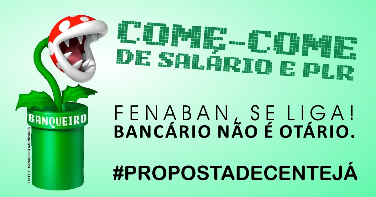 BancariosPatos's tweet photo. Chega de perdas para os trabalhadores e lucros para banqueiros, acionistas e executivos. Exigimos valorização e respeito. @Febraban #PropostaDecenteJá! https://t.co/fznn4LPzgh