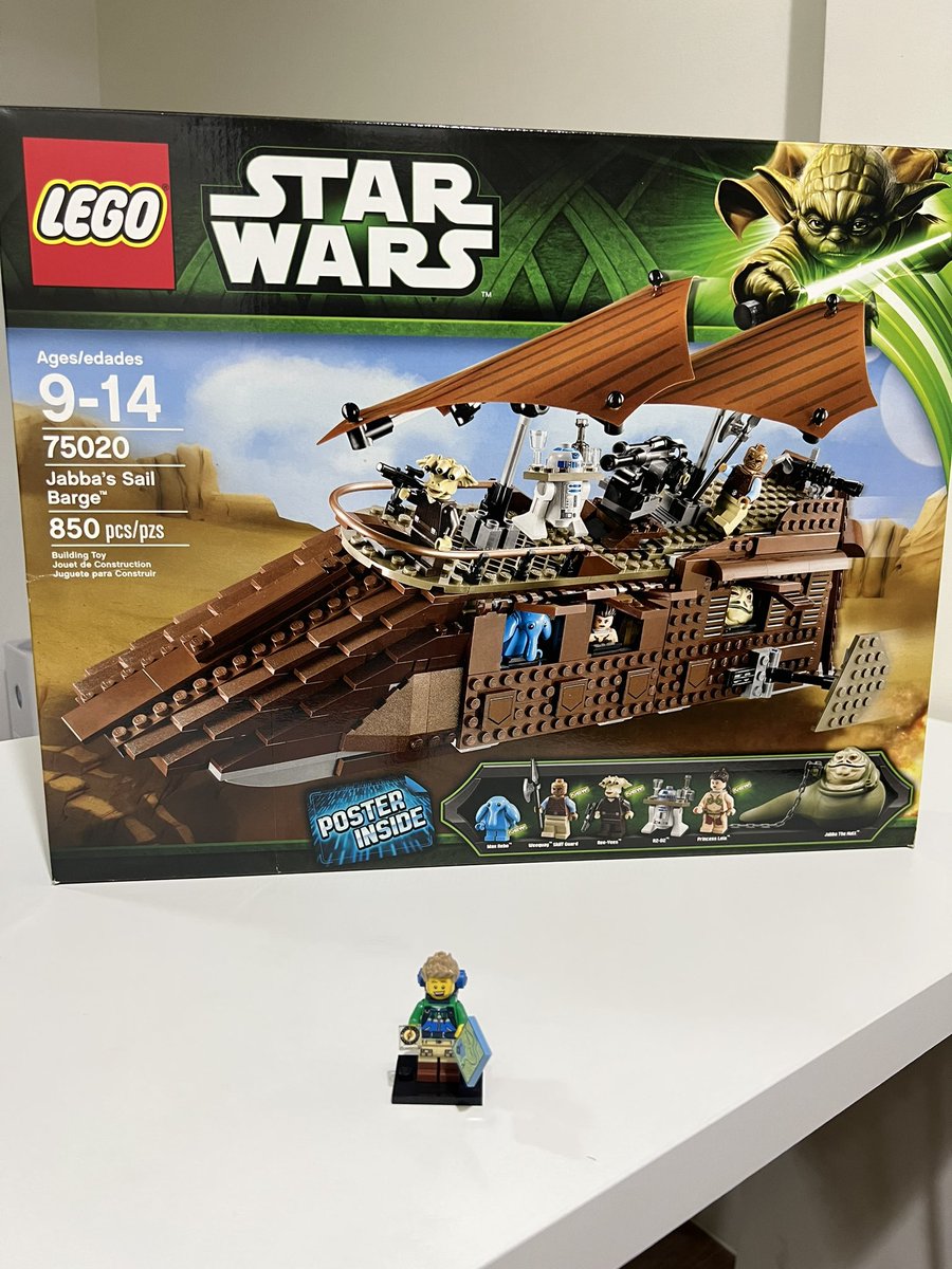MrHikerBricks's tweet photo. Happy to get this Lego set today! #lego #legoph #legophilippines #afol #legostarwars #mrhikerbricks #jabbasailbarge https://t.co/qmNmsaSxp4