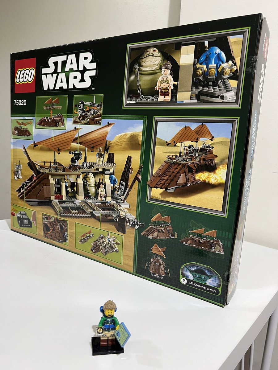 MrHikerBricks's tweet photo. Happy to get this Lego set today! #lego #legoph #legophilippines #afol #legostarwars #mrhikerbricks #jabbasailbarge https://t.co/qmNmsaSxp4