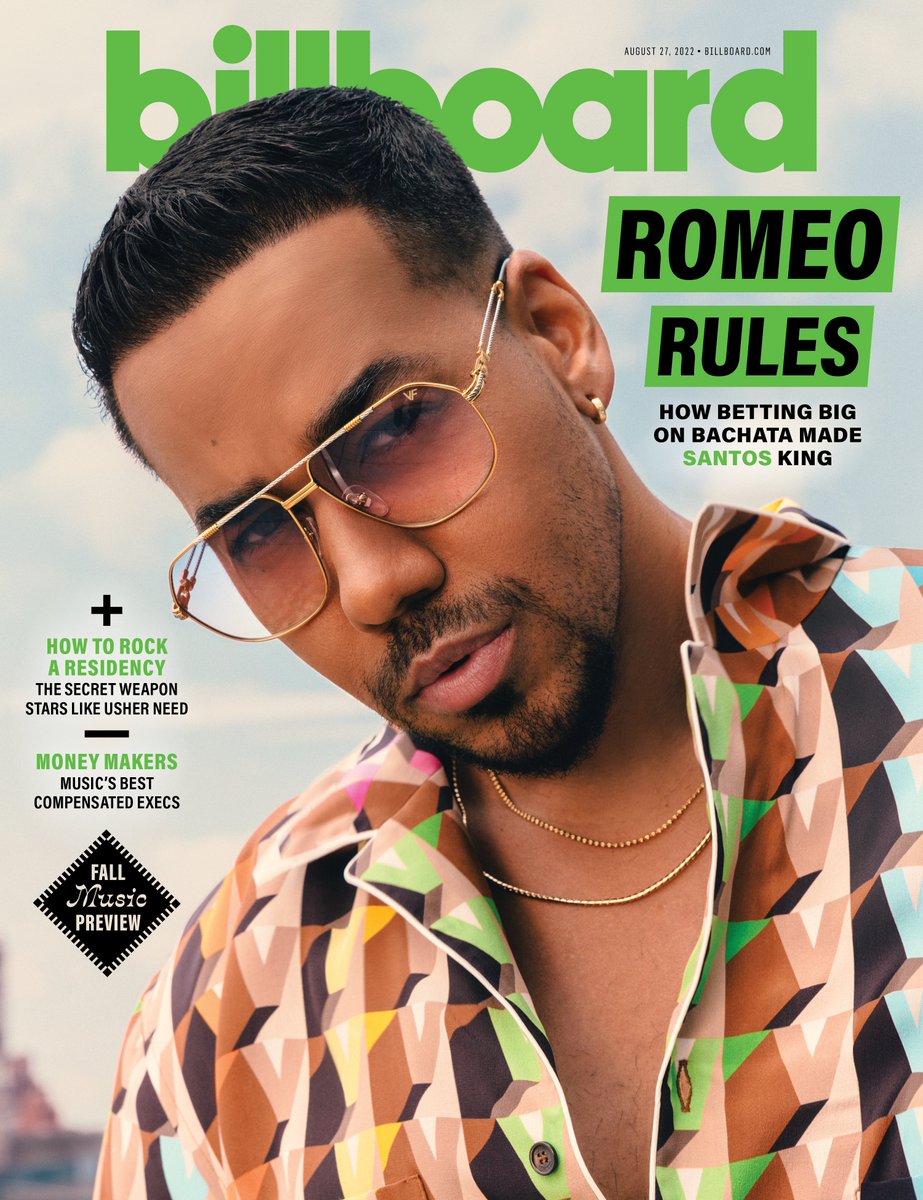 With his unwavering commitment to the genre, King of Bachata @RomeoSantosPage has built has built a singular career in Latin music — and his business is still growing. 💫 Read his full Billboard cover story ahead of #BillboardLatinWeek: blbrd.cm/9zRWWkK