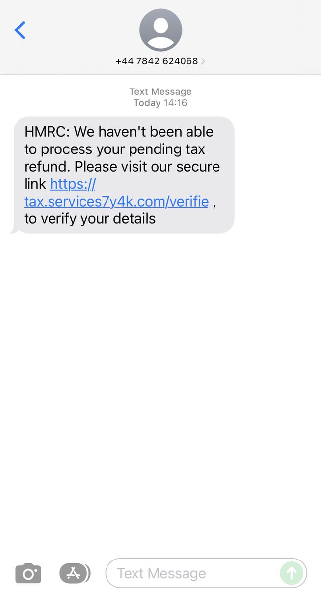 bexsteele4's tweet photo. ⁦@HMRCgovuk⁩ ⁦@HMRCcustomers⁩ hello - is this a scam? Looks like one.. https://t.co/1ctVTi76Oq
