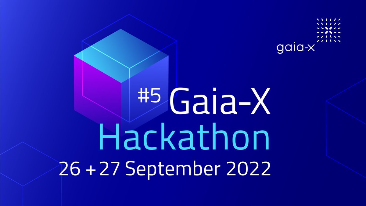 oceanprotocol's tweet photo. 🌊 The @gaiax_aisbl #Hackathon5 is coming!
Join us on 🗓️ 26 & 27 Sept as we dive into the use cases of Gaia-X architecture including the MVG demonstrator – leveraging Ocean's DLT and decentralization functionality built by @deltaDAO 🛠️
https://t.co/wWenY1Dyyl https://t.co/6Ko97kT77U