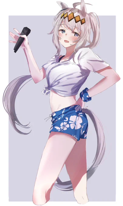 新衣装オグリ、スタイル良すぎてむりありがとうございます#ウマ娘 
