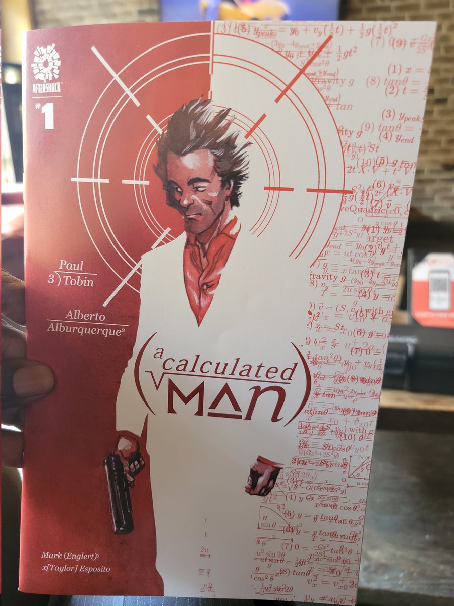 atlblerd2's tweet photo. Last week @P_DubCANE & @BrianLHawkins told me about #ACalculatedMan by @PaulTobin & they said it was pretty good so decided to give it a shot.
Just finished it an DAMN...it is good. VERY good.
Lookin forward to the rest.
#ComicBookCollector https://t.co/JIlP6b7bdZ