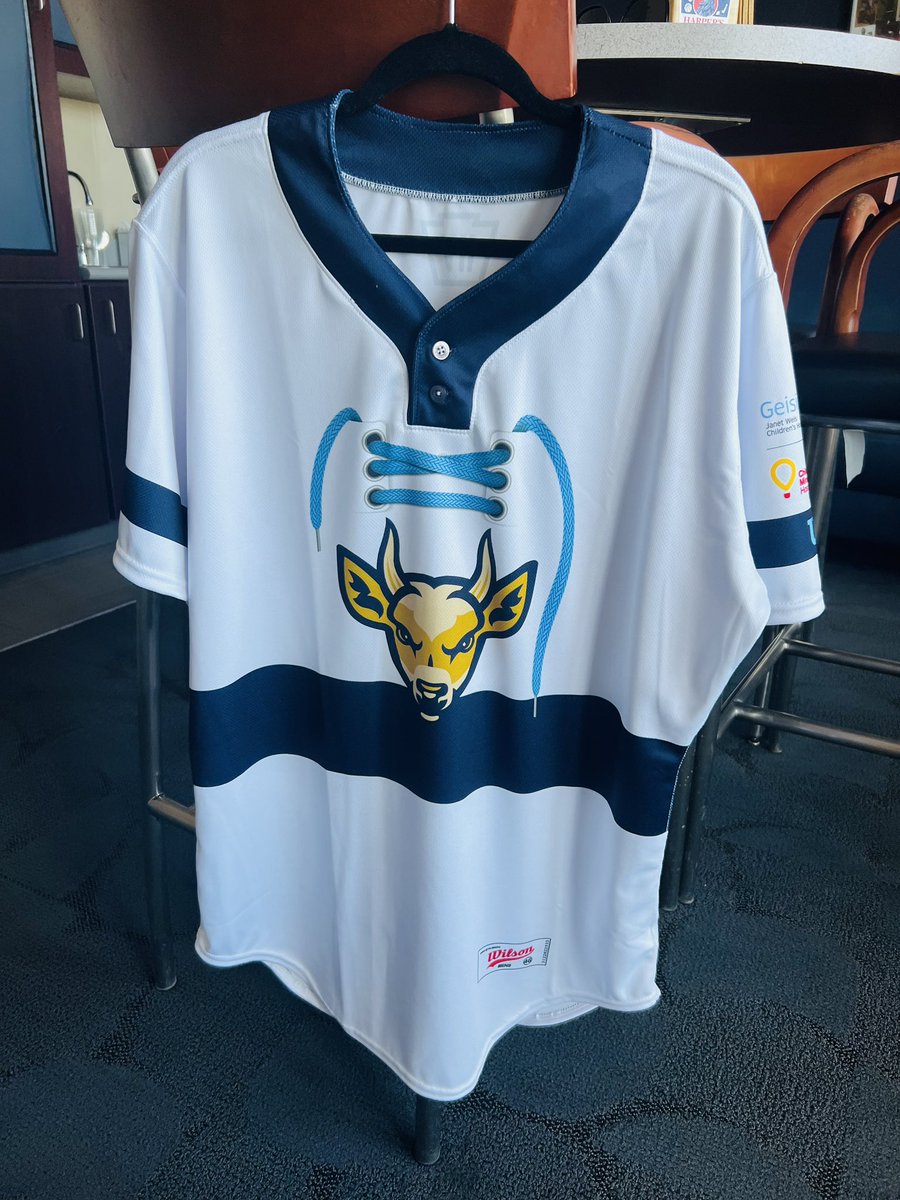 SCSpikes's tweet photo. Here are the Spikes Hockey Jerseys we’ll be wearing Sunday - they’ll be up for bids in a Jersey-off-the-Back Auction presented by @psecu to benefit @CMNHospitals! 

Bid on the @LiveSource app thru the 7th inning Sunday &amp; you’ll receive your game-worn jersey after the game! https://t.co/ewFzhutKSH