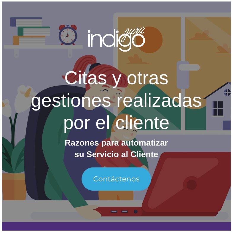 GuruIndigo's tweet photo. Su cliente programa sus citas y otras gestiones. Una razón más para automatizar su Servicio al Clientes. Contáctenos: https://t.co/Nh5xrh1Gb0

 #empresas #clientesatisfecho #servicioalclienteonline #mercadeodigital #mercadeo #marketing #servicioalcliente  #marketingdigital https://t.co/n7o9m0DLXg