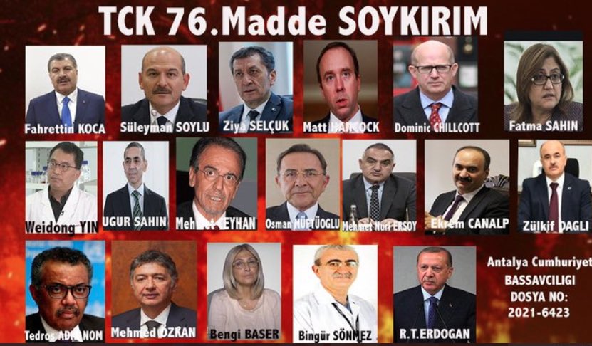 abppartisi's tweet photo. SEVGİLİ MİLLETİM!

ANTALYA CUMHURİYET BAŞSAVCILIĞI'NA YAPTIĞIMIZ SOYKIRIM, TERÖR VE DEVLET DÜZENİNİ DEĞİŞTİRMEYE ÇALIŞMA SUÇ DUYURUMUZDAKİ KANITLAR, ŞU ANDA KESİNLEŞTİ

AŞI DİYE HALKIMIZA ZEHİR VERDİLER

SAVCILARI HAREKETE GEÇMEYE DAVET EDİYORSANIZ RT'LEYİN!
ÖNCE CAN SONRA CANAN! https://t.co/v04EWoQXNW