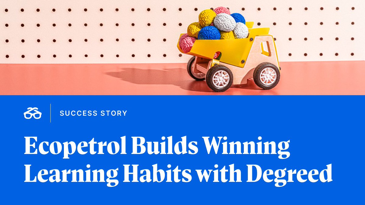 degreed's tweet photo. Recognize the backbone of your business and explore the important role L&amp;D can play in engaging deskless workers. Check out our new case study to see why Degreed client @ECOPETROL_SA brings learning to the frontline. Read more: https://t.co/nSxCyRSJSz https://t.co/uS2eCeQGxc