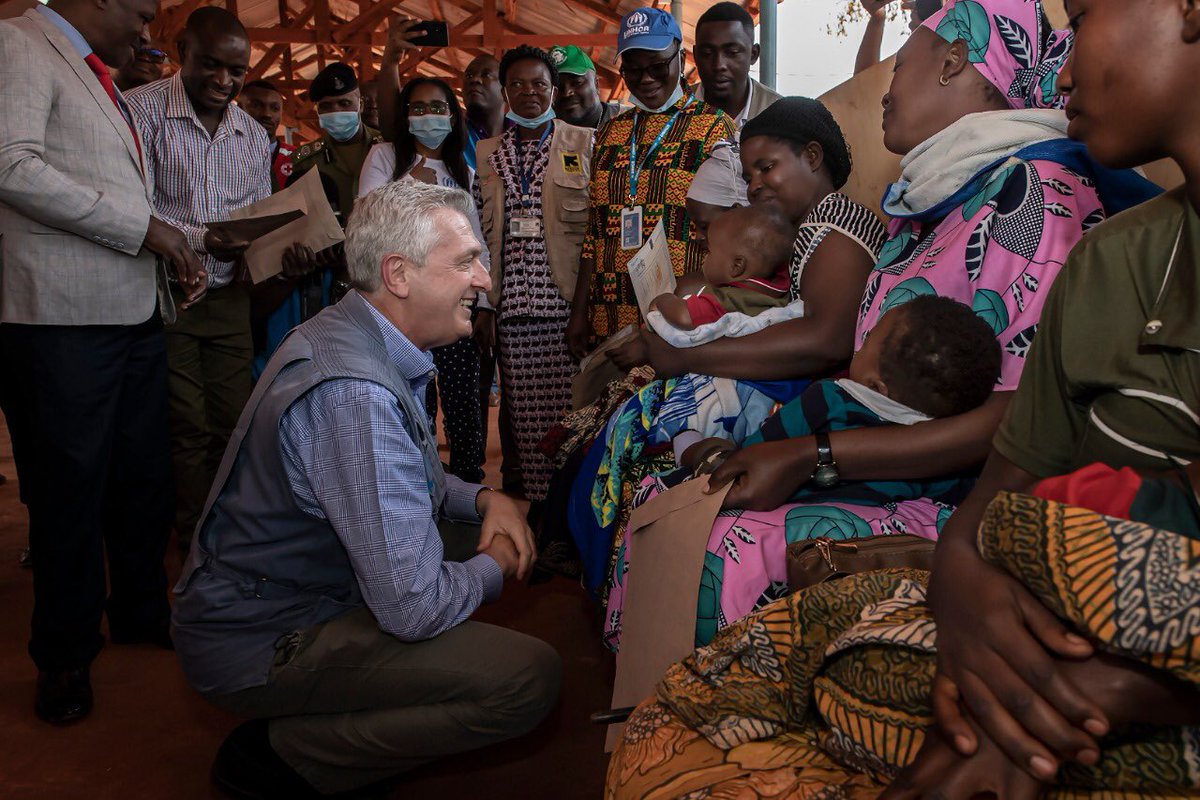 Today I was at Nyarugusu camp, Tanzania. It hosts 130,000 Burundian and Congolese refugees. Much progress since my last visit: we’ll keep working with authorities and partners to improve the lives of refugees and hosts, and seek durable solutions including voluntary repatriation.