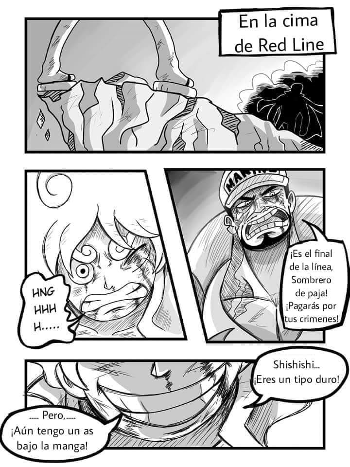 TioJimbe's tweet photo. Si la pelea de Luffy contra Akainu no es así, dropeo One piece. https://t.co/m6CXXFZekC