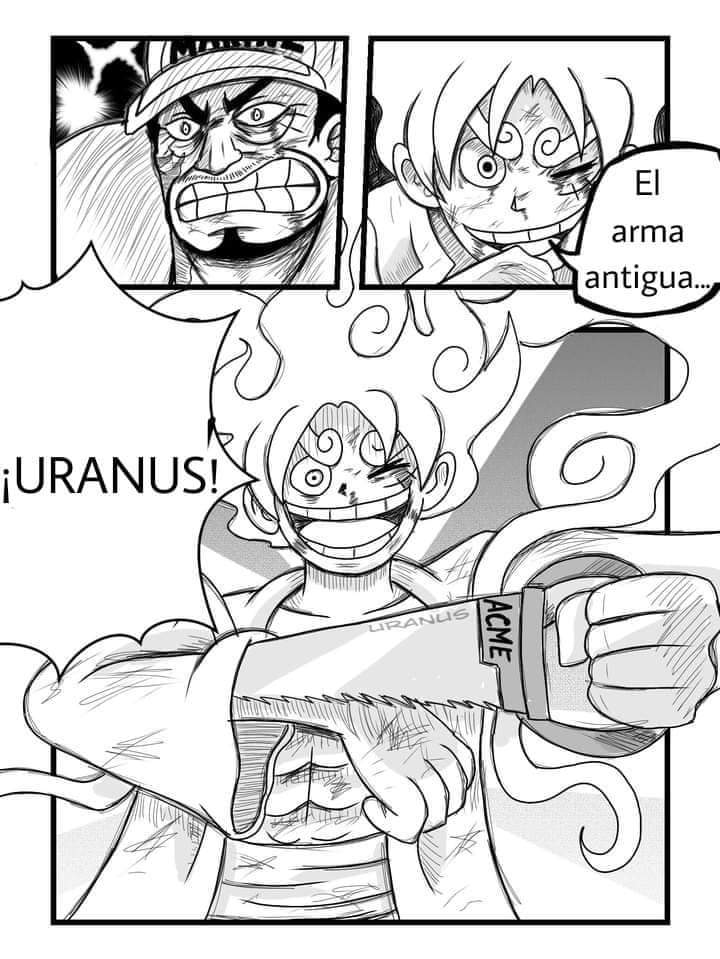 TioJimbe's tweet photo. Si la pelea de Luffy contra Akainu no es así, dropeo One piece. https://t.co/m6CXXFZekC