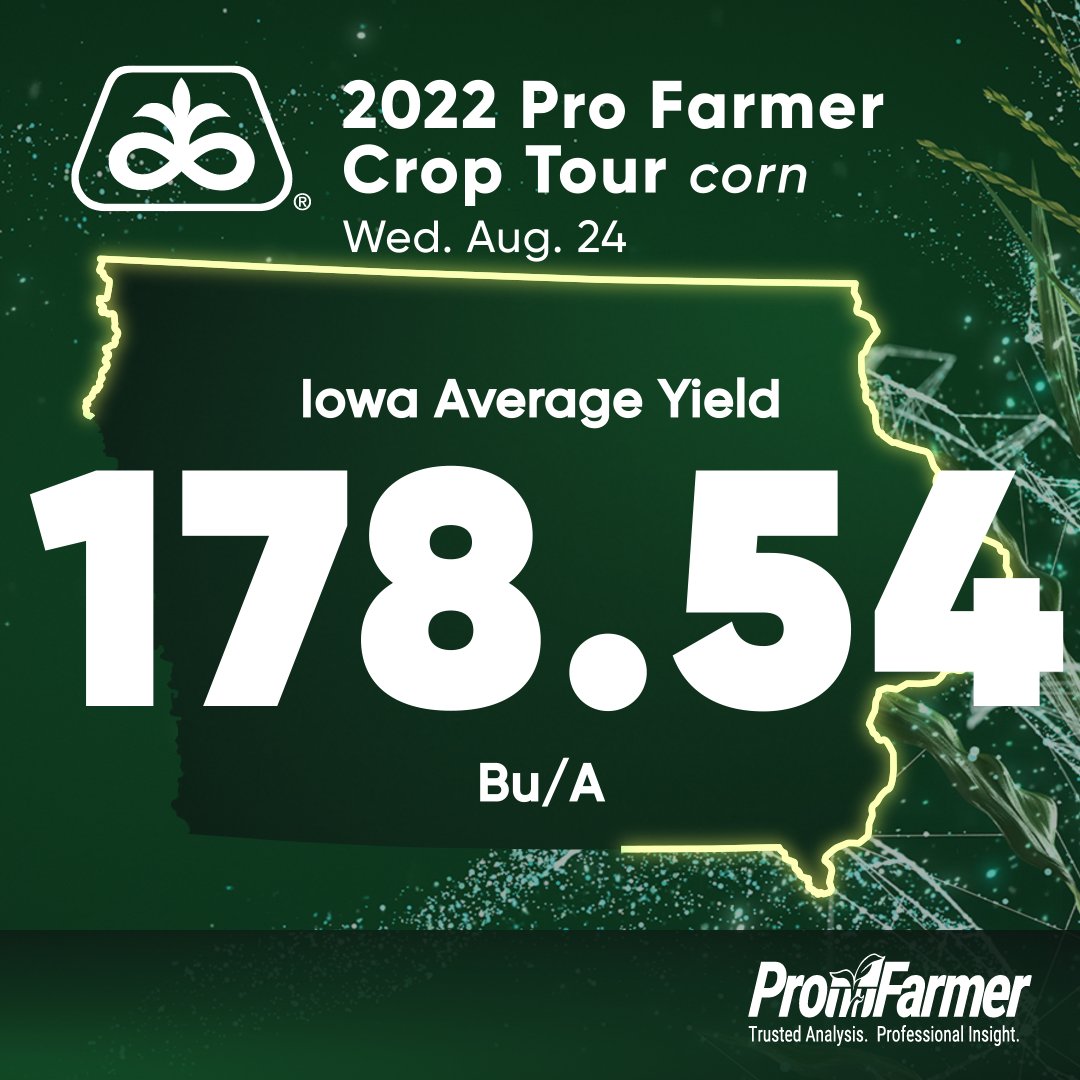 Our Pioneer agronomists are sharing observations on the Pro Farmer Crop Tour. Learn more. #PFTour22 <a href="/profarmer/">Pro Farmer</a>
bit.ly/3KjghvR