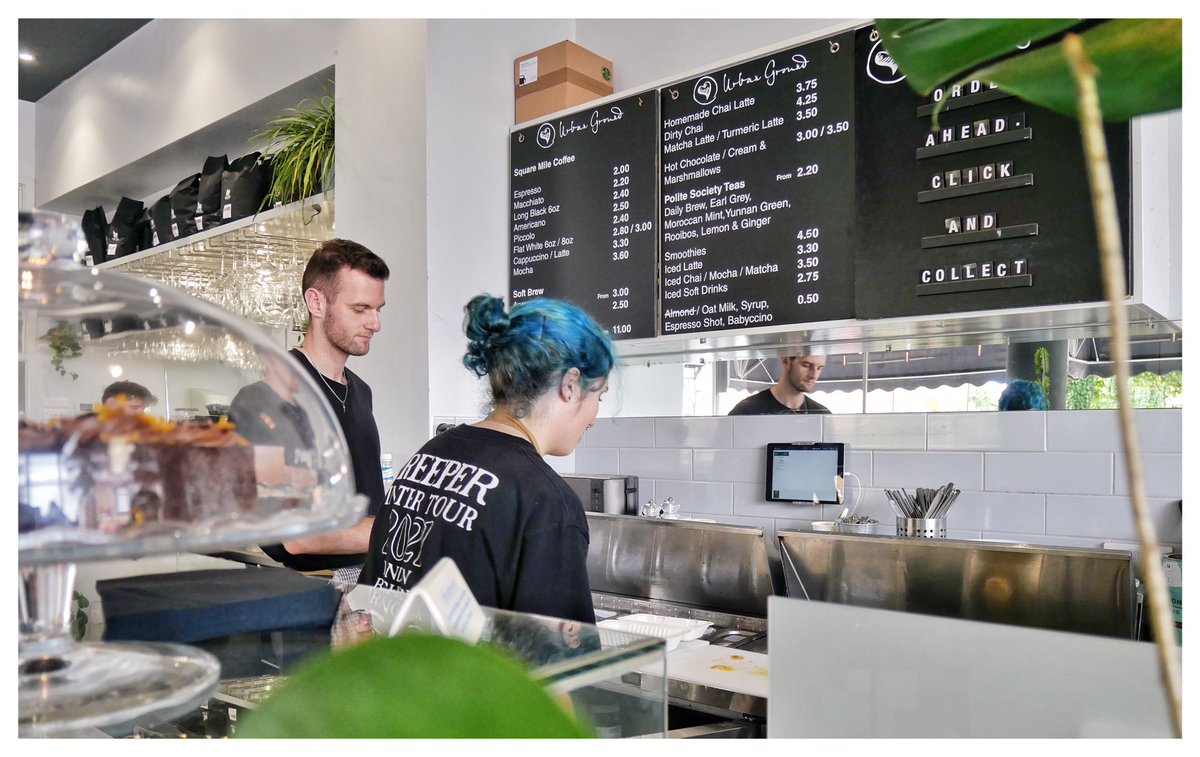 rekoobb's tweet photo. Plenty of choices for coffee drinking in Eastbourne’s cafes. I regularly haunt several where quality coffee and ambiance works for me. Todays choice @UrbanGroundEB South Street was perfect. A friendly team, good service great space #coffee #thinking #photography https://t.co/DVfNZsqzay