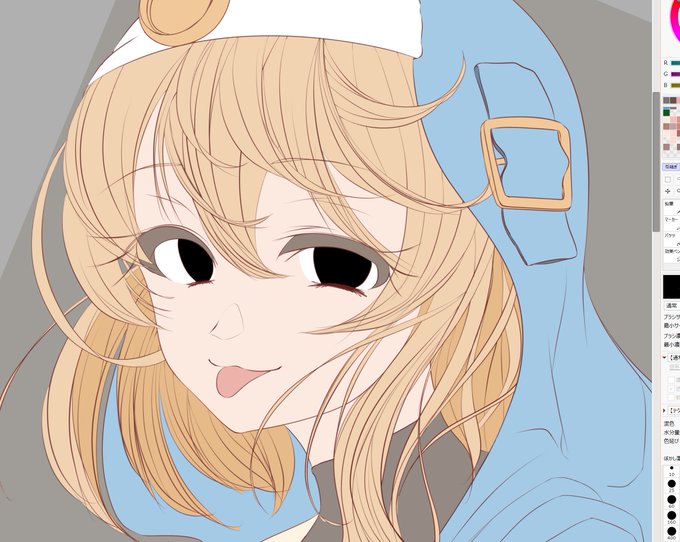 今日はここまで
今回は色々なところから塗ってます
目描いてる途中で服のしわにいってしまった
今しばらく服のしわ描いてたい気持ち あと2時間はしわ描く時間に割いてもイイ タノシイ カユ ウマ...
コヨイ モ ステキナ ヨルヲ🌃🌛💤
一昨日からの比較 